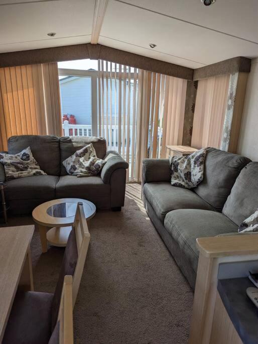 6 Berth Holiday Home On Ocean Edge Near Morecambe Heysham Extérieur photo